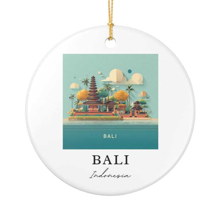 Bali Indonesia Ornament: Unique Bali Souvenir, Bali Indonesia Xmas Decor, and Authentic Bali Gift
