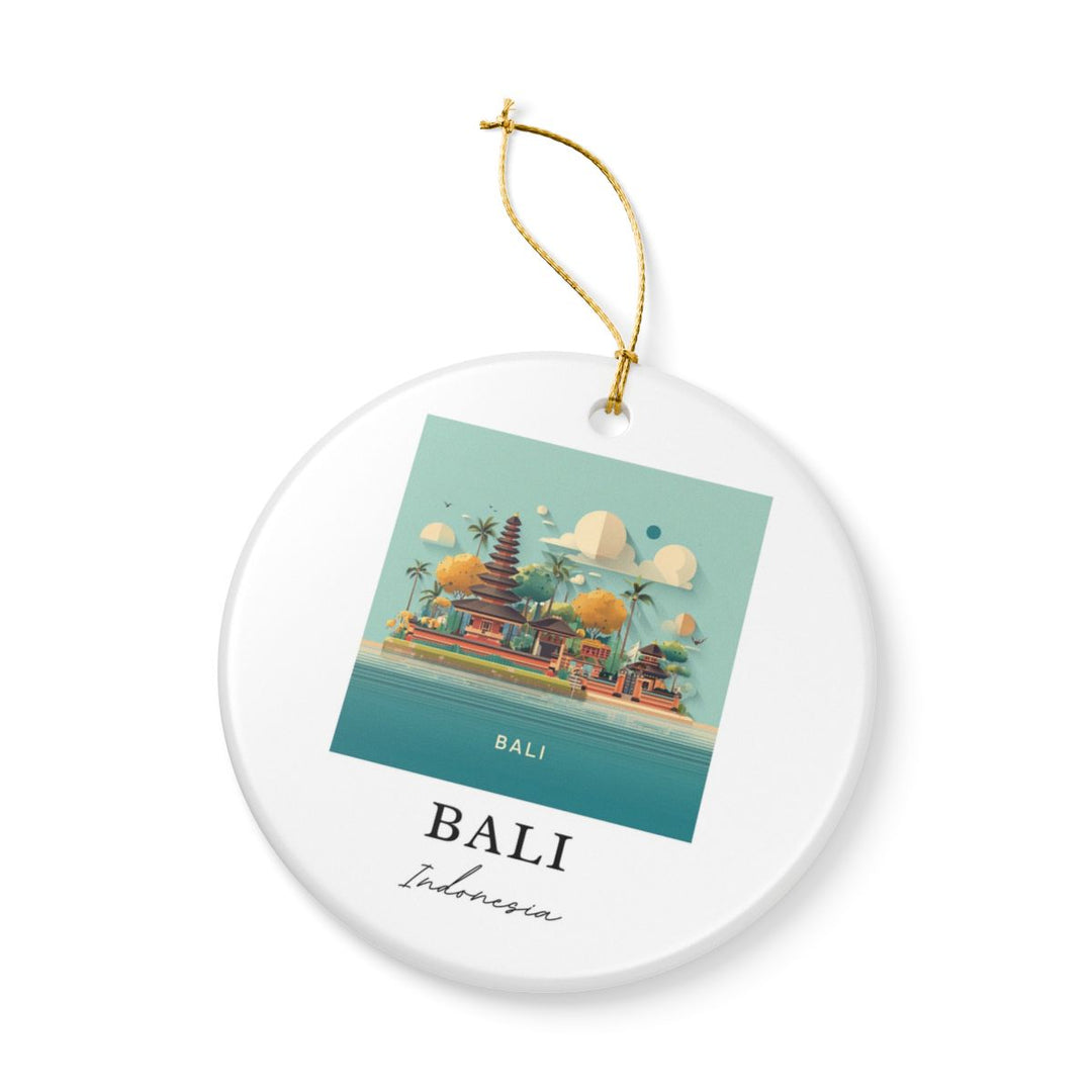 Bali Indonesia Ornament: Unique Bali Souvenir, Bali Indonesia Xmas Decor, and Authentic Bali Gift