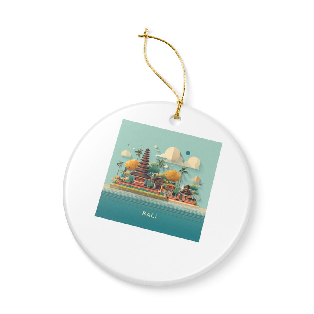 Bali Indonesia Ornament: Unique Bali Souvenir, Bali Indonesia Xmas Decor, and Authentic Bali Gift