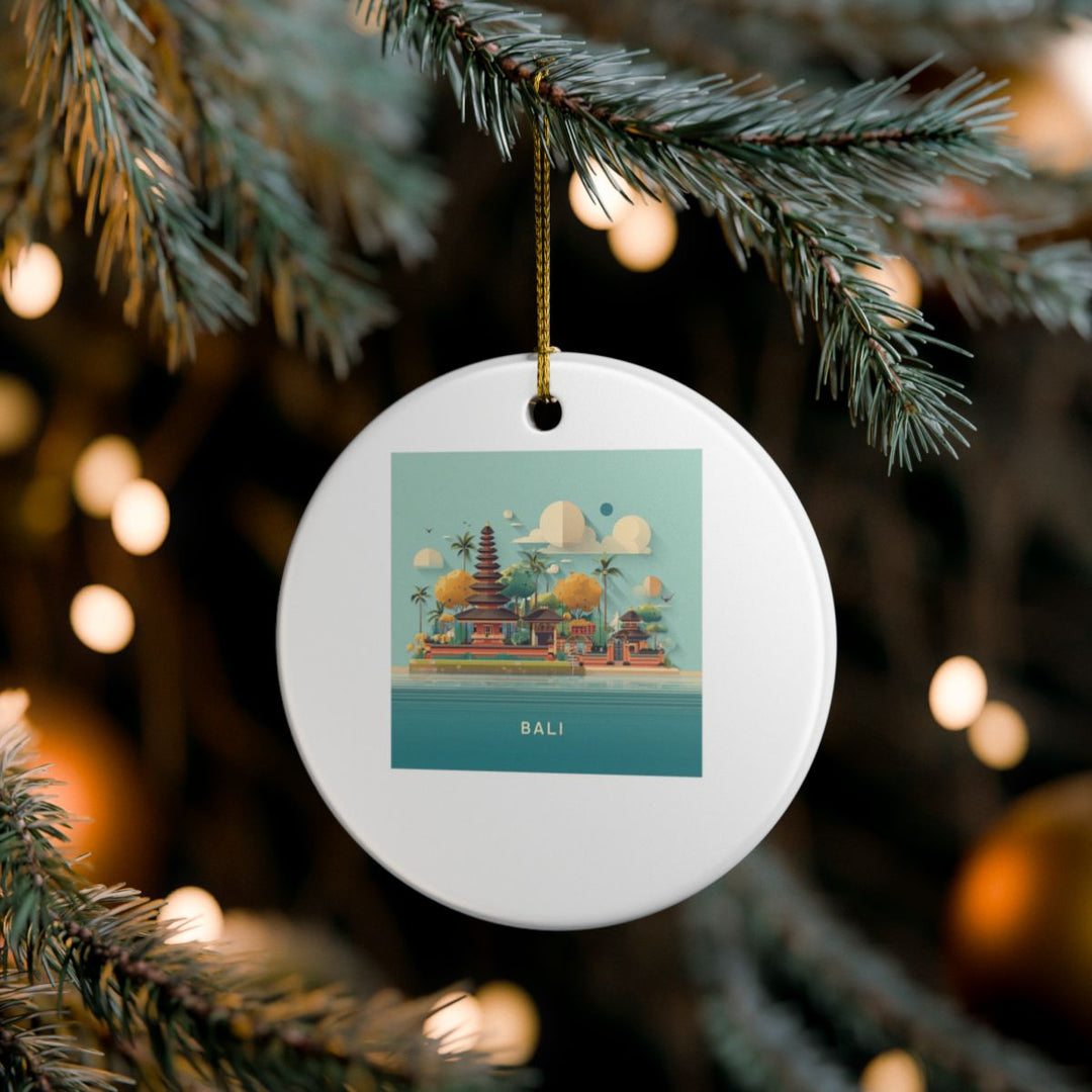 Bali Indonesia Ornament: Unique Bali Souvenir, Bali Indonesia Xmas Decor, and Authentic Bali Gift