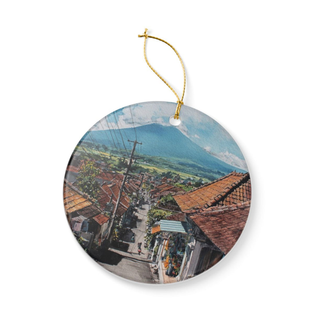 Bali Indonesia Ornament: Unique Bali Souvenir, Bali Indonesia Xmas Decor, and Authentic Bali Gift