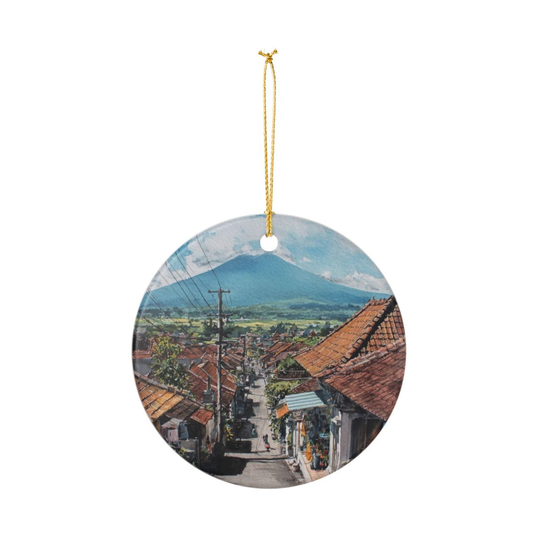 Bali Indonesia Ornament: Unique Bali Souvenir, Bali Indonesia Xmas Decor, and Authentic Bali Gift