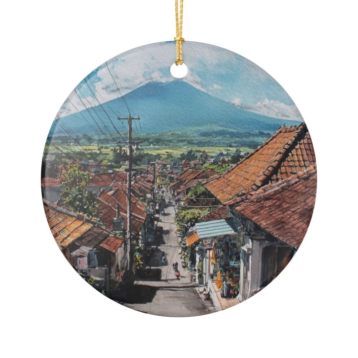 Bali Indonesia Ornament: Unique Bali Souvenir, Bali Indonesia Xmas Decor, and Authentic Bali Gift