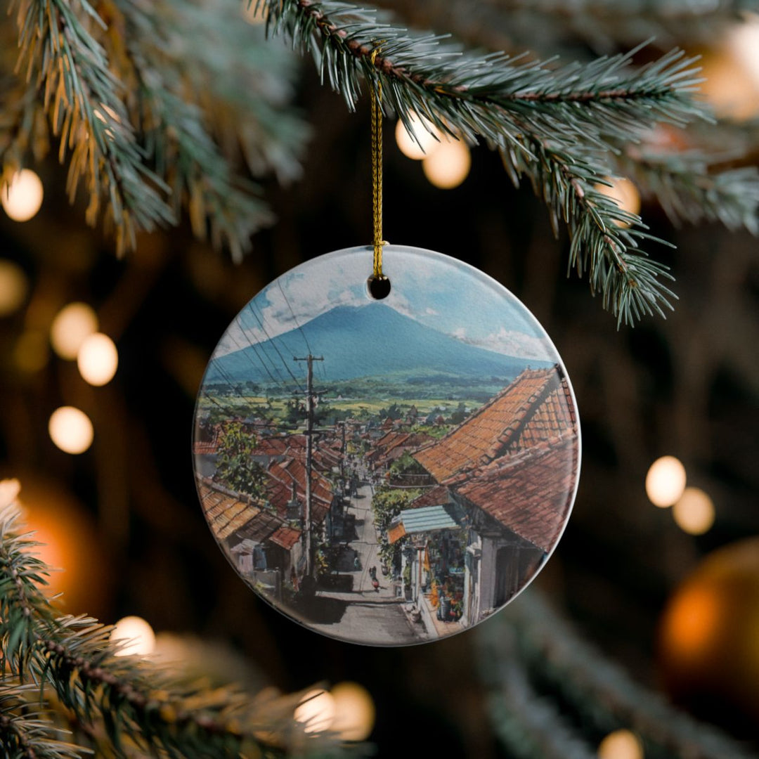 Bali Indonesia Ornament: Unique Bali Souvenir, Bali Indonesia Xmas Decor, and Authentic Bali Gift