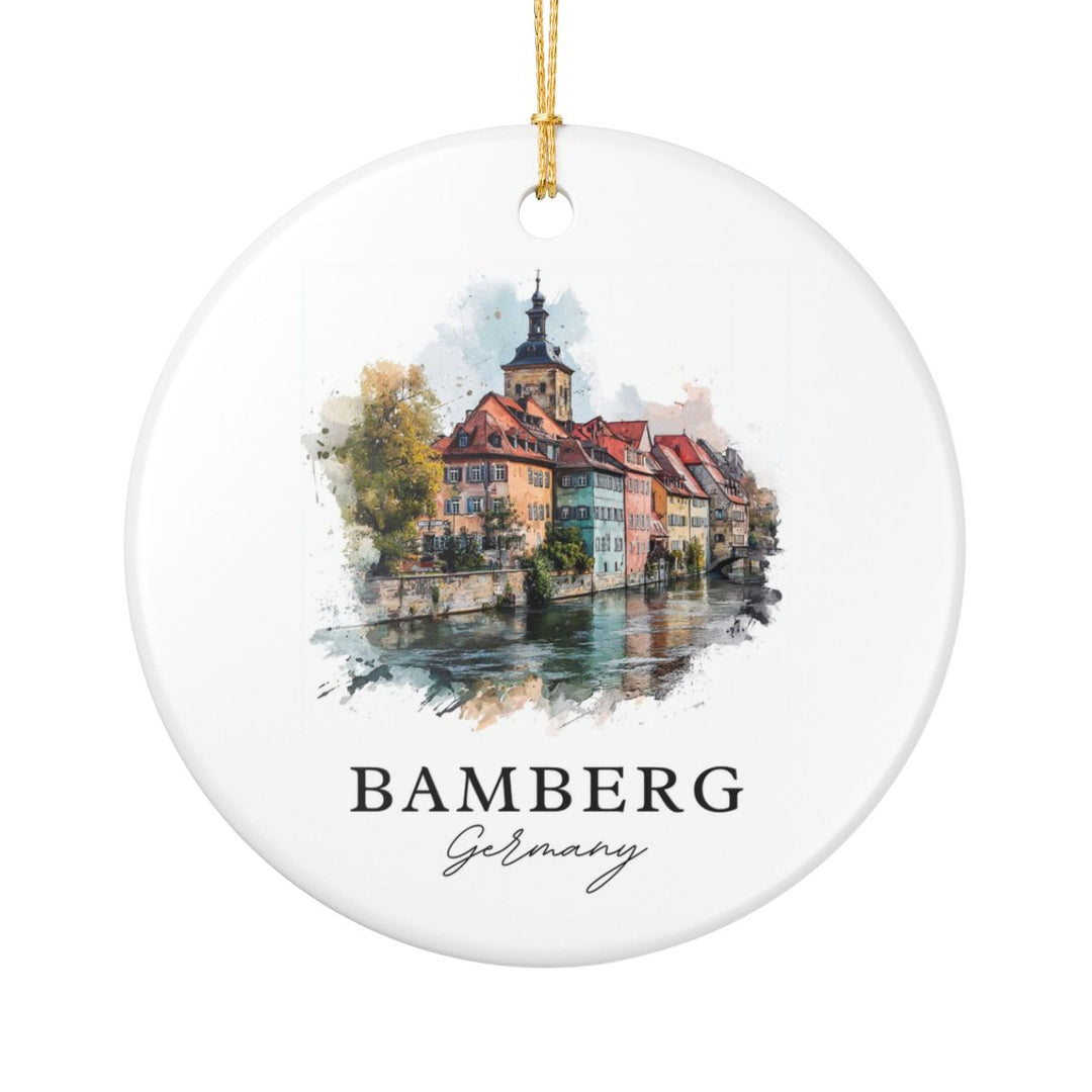 Bamberg Germany Ornament: Unique Bamberg Germany Souvenir, Bamberg Germany Xmas Decor, and Authentic Bamberg Germany Gift