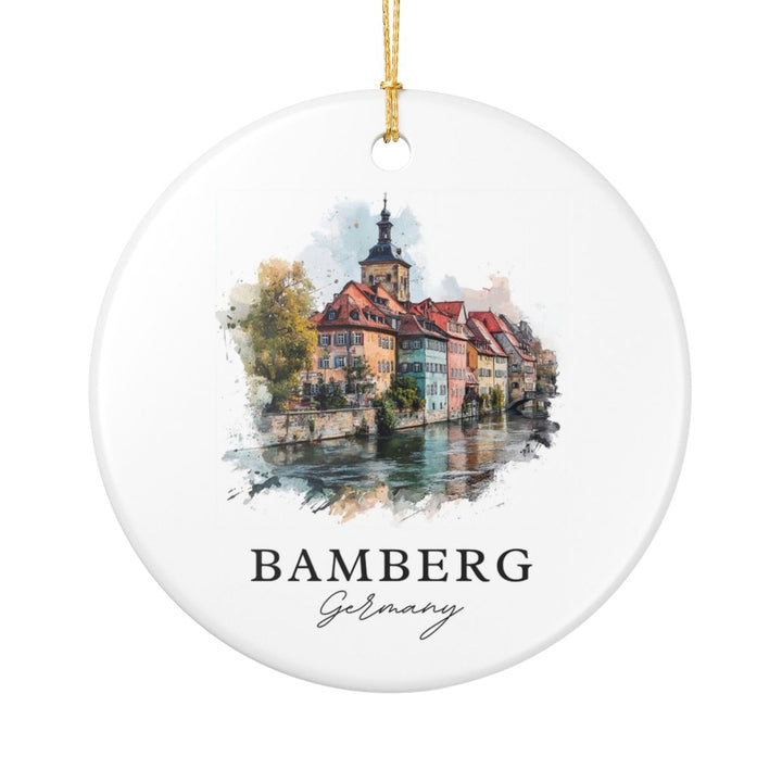Bamberg Germany Ornament: Unique Bamberg Germany Souvenir, Bamberg Germany Xmas Decor, and Authentic Bamberg Germany Gift