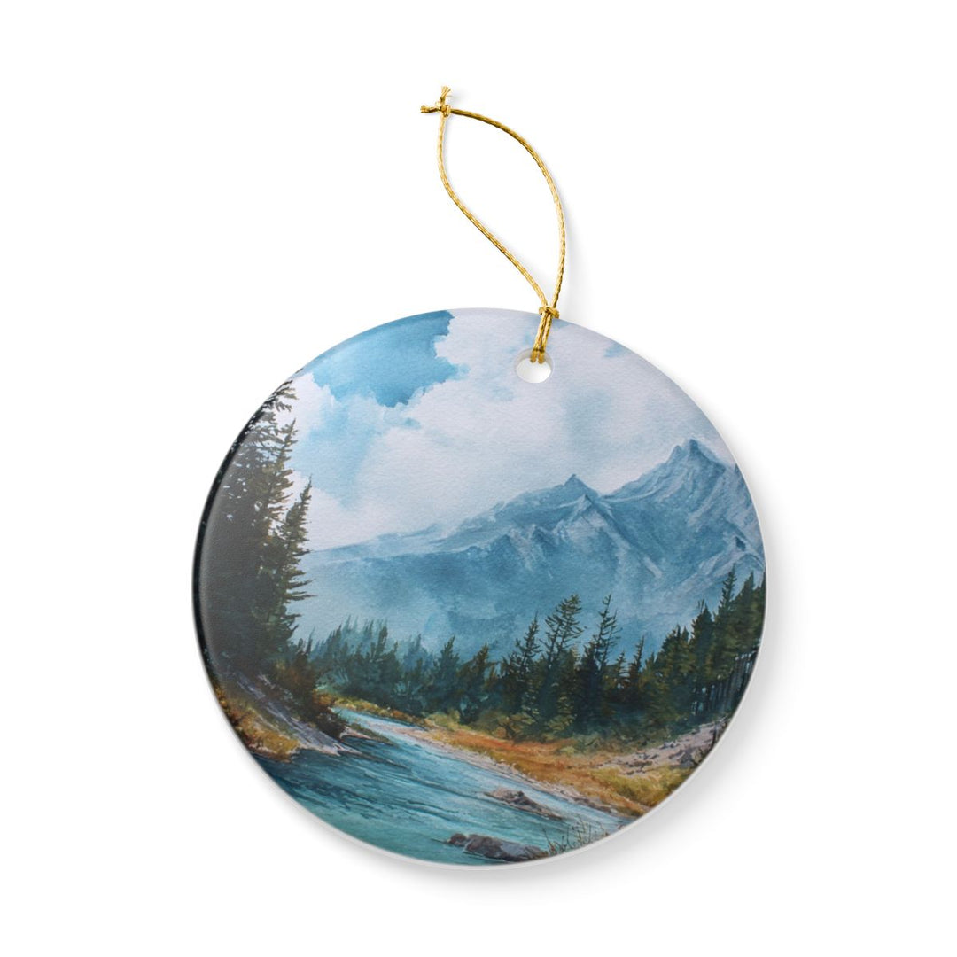 Banff Canada Ornament: Unique Banff Canada Souvenir, Banff Canada Xmas Decor, and Authentic Banff Canada Gift