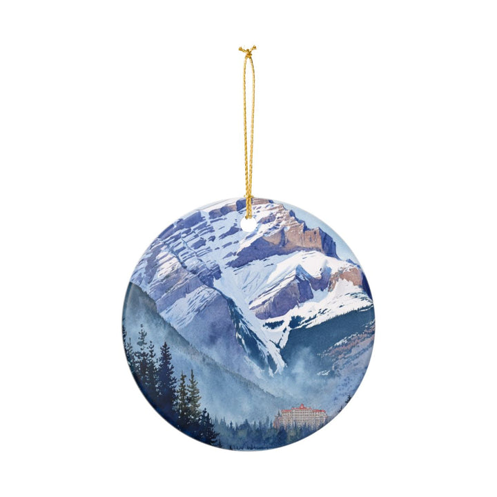 Banff Canada Ornament: Unique Banff Canada Souvenir, Banff Canada Xmas Decor, and Authentic Banff Canada Gift