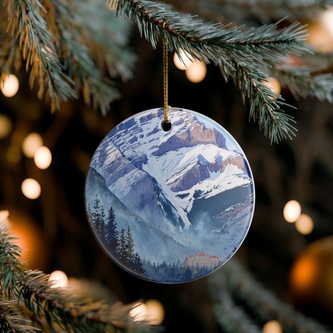 Banff Canada Ornament: Unique Banff Canada Souvenir, Banff Canada Xmas Decor, and Authentic Banff Canada Gift
