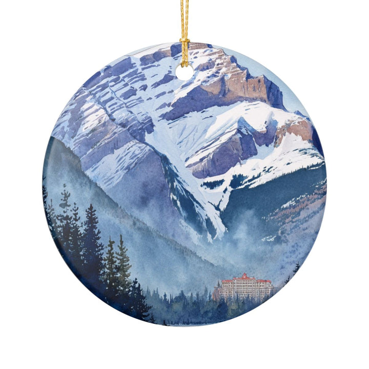 Banff Canada Ornament: Unique Banff Canada Souvenir, Banff Canada Xmas Decor, and Authentic Banff Canada Gift