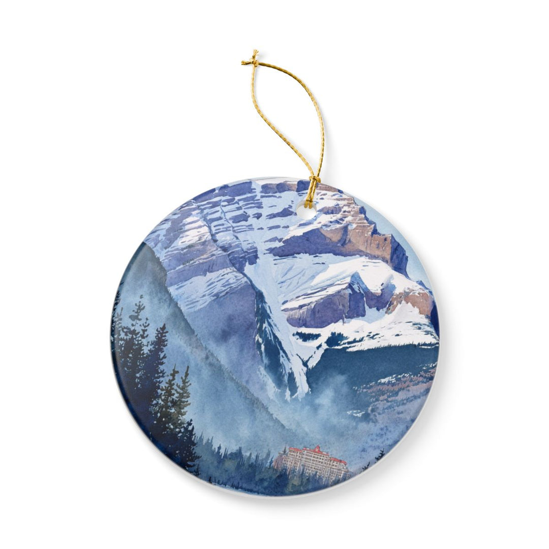 Banff Canada Ornament: Unique Banff Canada Souvenir, Banff Canada Xmas Decor, and Authentic Banff Canada Gift