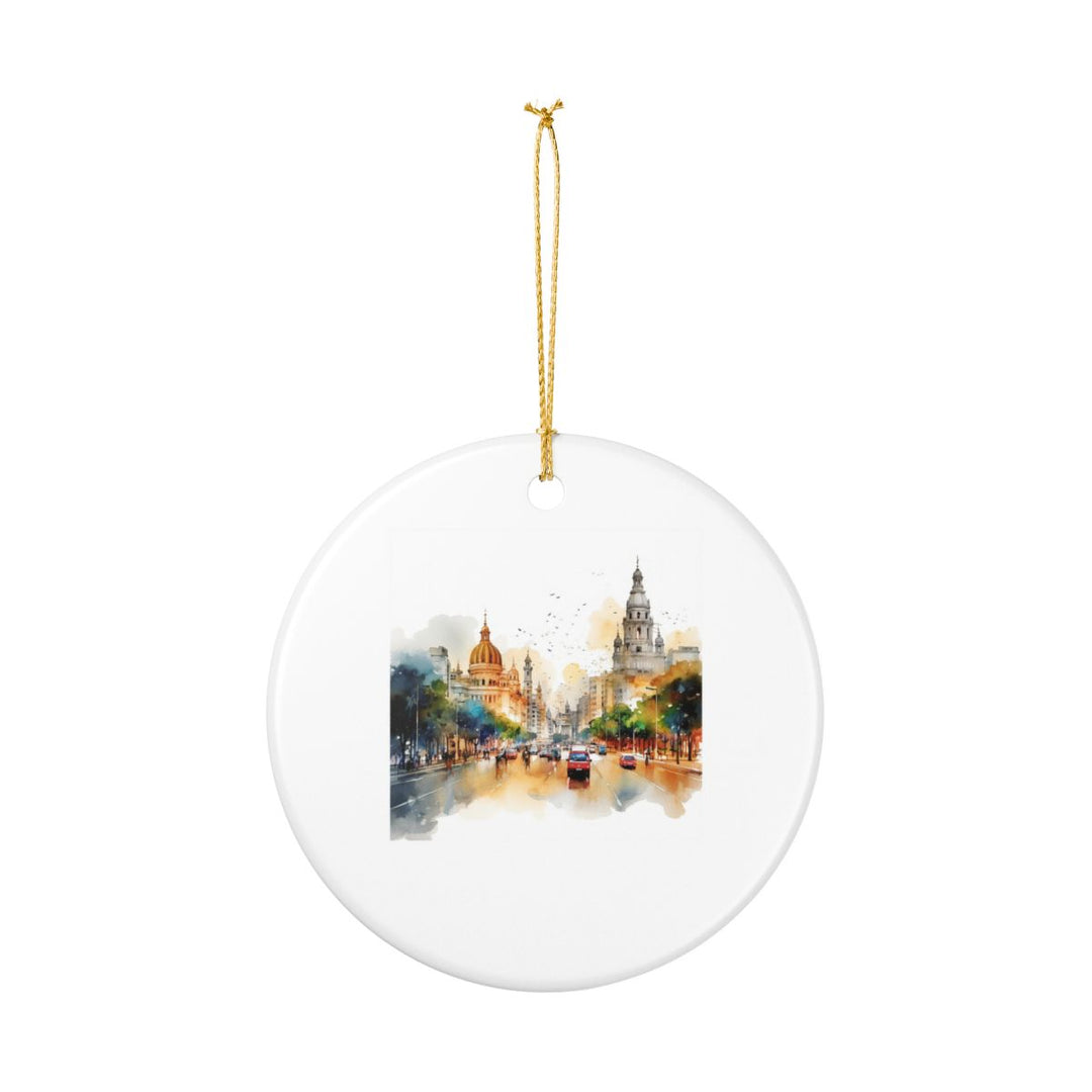 Bangalore India Ornament: Unique Bangalore India Souvenir, Bangalore India Xmas Decor, and Authentic Bangalore India Gift