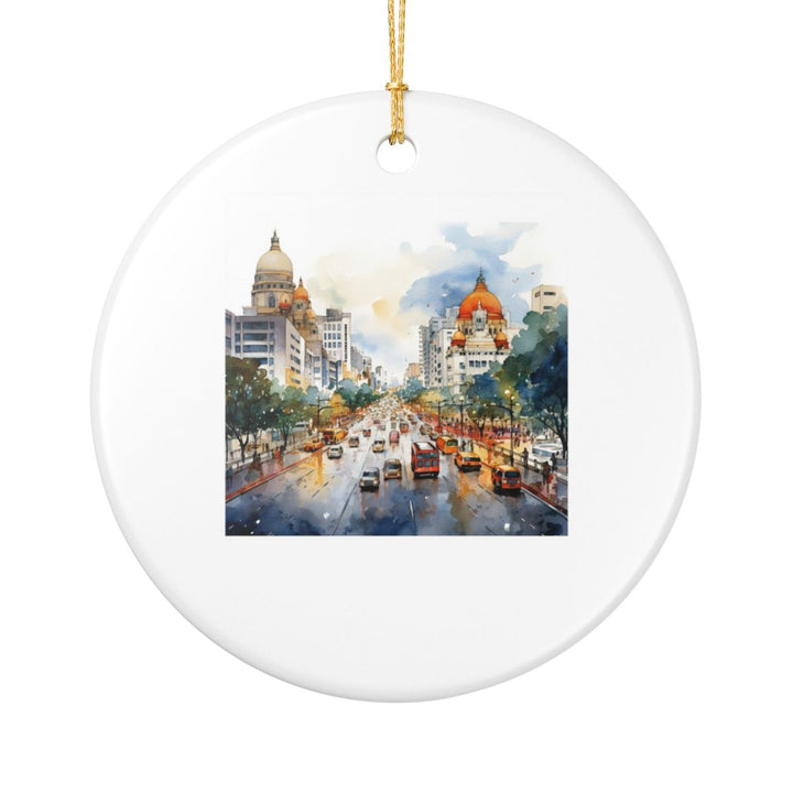 Bangalore India Ornament: Unique Bangalore India Souvenir, Bangalore India Xmas Decor, and Authentic Bangalore India Gift