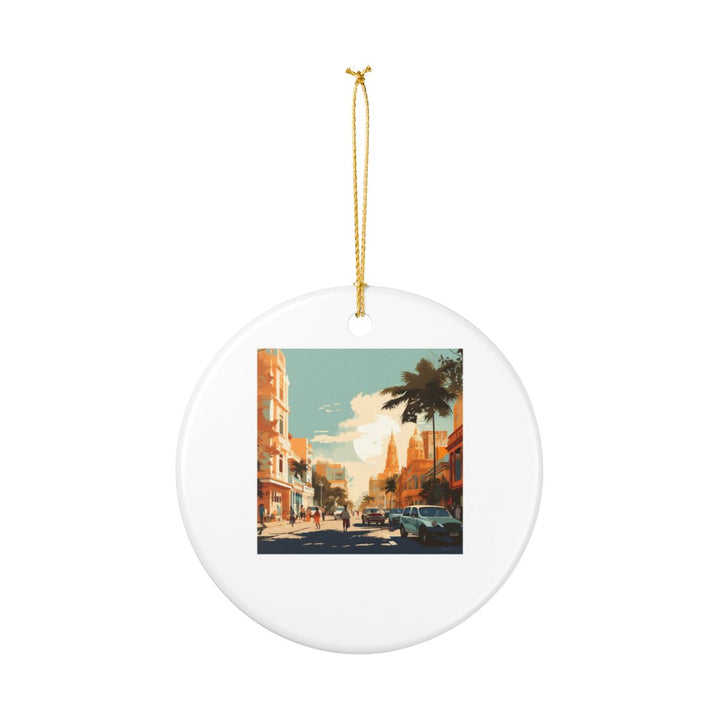 Bangalore India Ornament: Unique Bangalore India Souvenir, Bangalore India Xmas Decor, and Authentic Bangalore India Gift