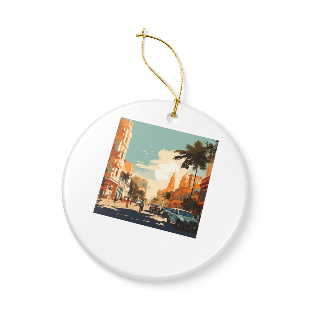 Bangalore India Ornament: Unique Bangalore India Souvenir, Bangalore India Xmas Decor, and Authentic Bangalore India Gift