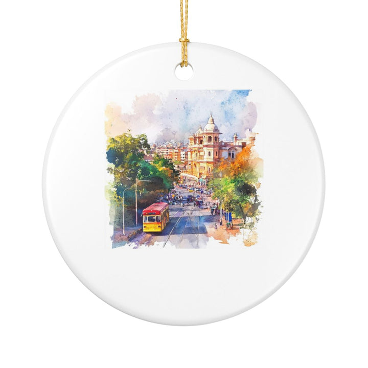 Bangalore India Ornament: Unique Bangalore India Souvenir, Bangalore India Xmas Decor, and Authentic Bangalore India Gift