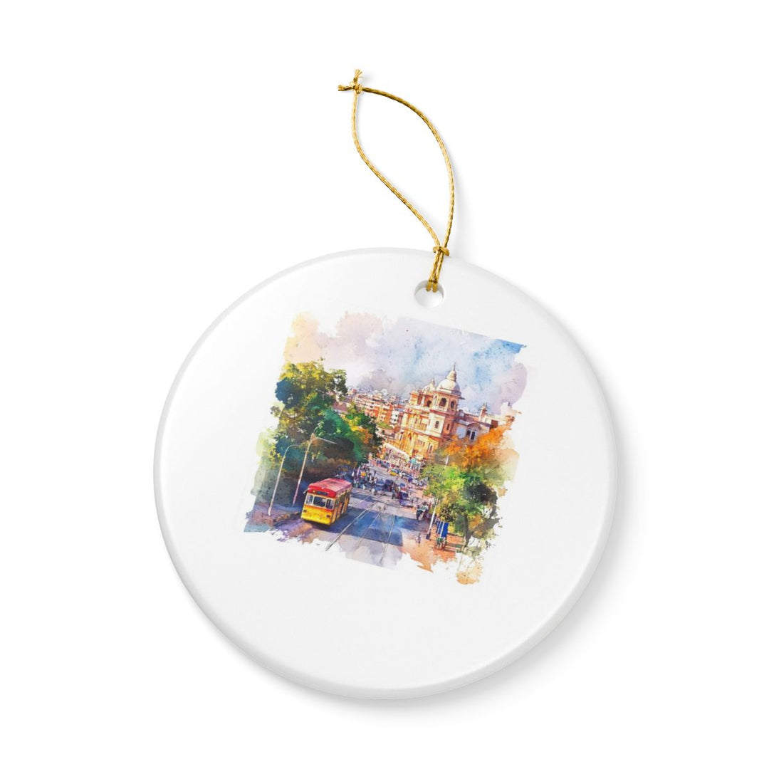 Bangalore India Ornament: Unique Bangalore India Souvenir, Bangalore India Xmas Decor, and Authentic Bangalore India Gift