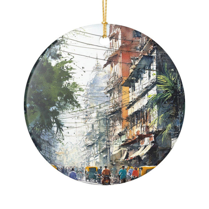 Bangalore India Ornament: Unique Bangalore India Souvenir, Bangalore India Xmas Decor, and Authentic Bangalore India Gift