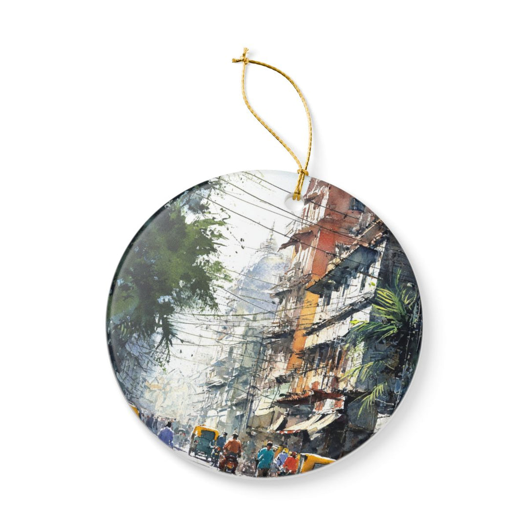 Bangalore India Ornament: Unique Bangalore India Souvenir, Bangalore India Xmas Decor, and Authentic Bangalore India Gift