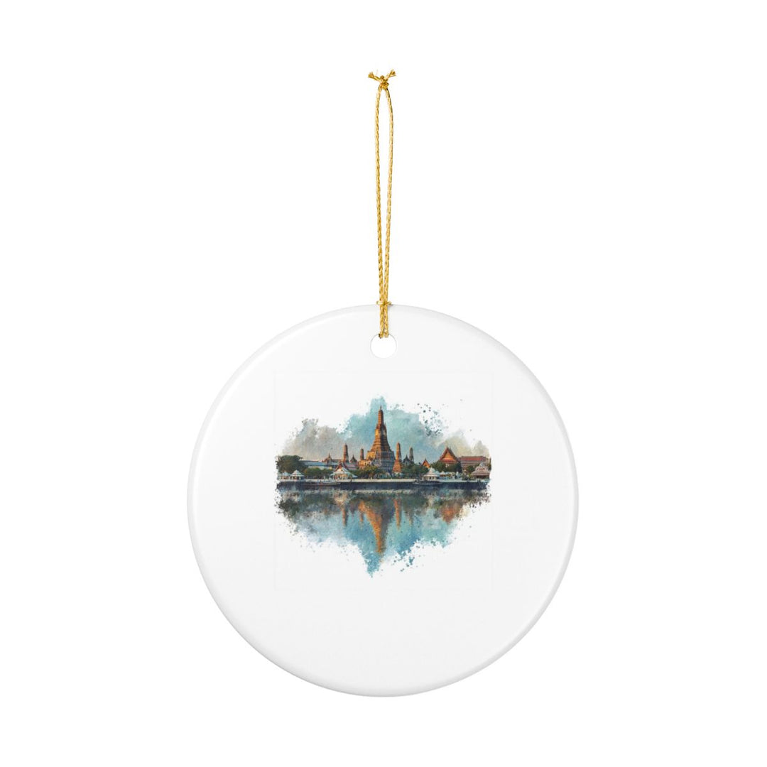 Bangkok Thailand Ornament: Unique Bangkok Souvenir, Bangkok Thailand Xmas Decor, and Authentic Bangkok Gift