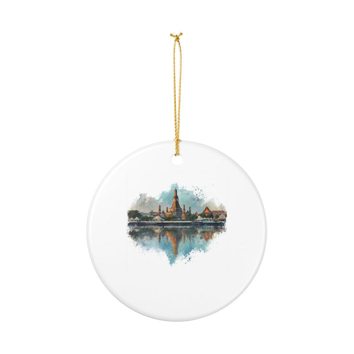 Bangkok Thailand Ornament: Unique Bangkok Souvenir, Bangkok Thailand Xmas Decor, and Authentic Bangkok Gift