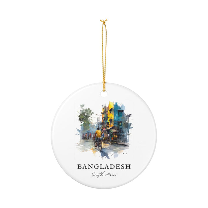 Bangladesh Bangladesh Ornament: Unique Bangladesh Souvenir, Bangladesh Bangladesh Xmas Decor, and Authentic Bangladesh Gift