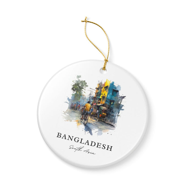 Bangladesh Bangladesh Ornament: Unique Bangladesh Souvenir, Bangladesh Bangladesh Xmas Decor, and Authentic Bangladesh Gift