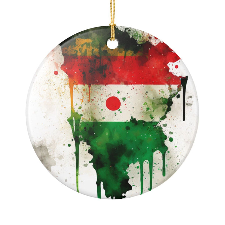 Bangladesh Ornament: Unique Bangladesh Souvenir, Bangladesh Xmas Decor, and Authentic Bangladesh Gift