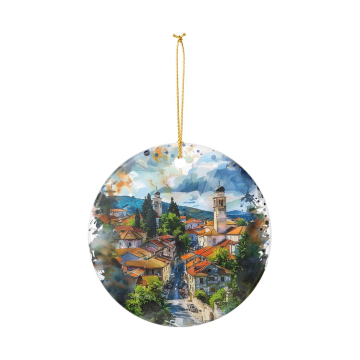 Banja Luka Ornament: Unique Banja Luka Souvenir, Banja Luka Xmas Decor, and Authentic Banja Luka Gift