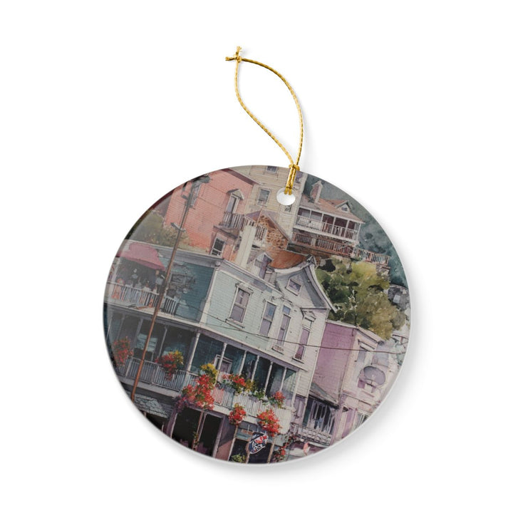 Bar Harbor Maine Ornament: Unique Bar Harbor Souvenir, Bar Harbor Maine Xmas Decor, and Authentic Bar Harbor Gift