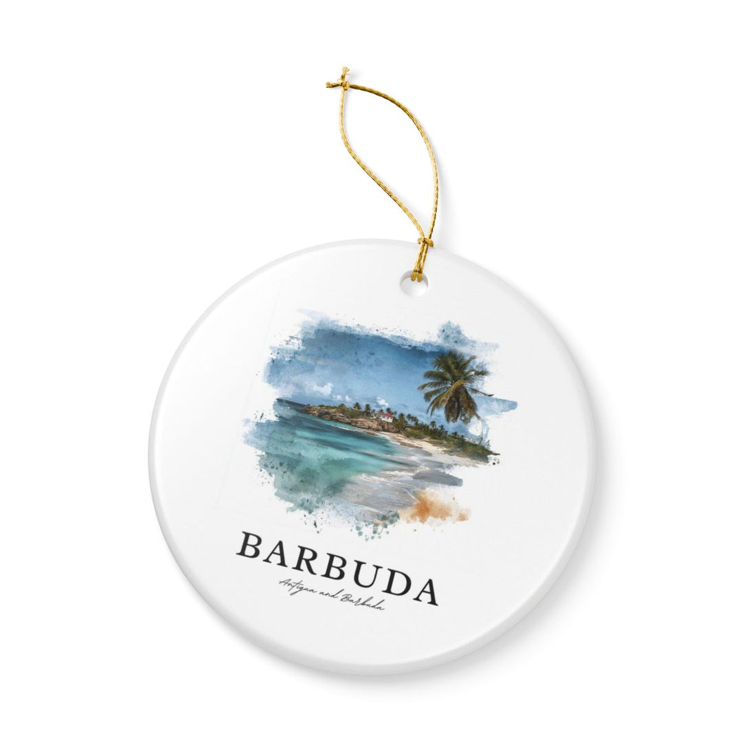 Barbuda Antigua and Barbuda Ornament: Unique Barbuda Antigua and Barbuda Souvenir, Barbuda Antigua and Barbuda Xmas Decor, and Authentic Barbuda Antigua and Barbuda Gift