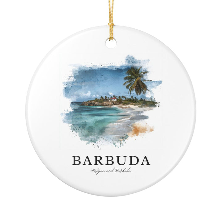 Barbuda Antigua and Barbuda Ornament: Unique Barbuda Antigua and Barbuda Souvenir, Barbuda Antigua and Barbuda Xmas Decor, and Authentic Barbuda Antigua and Barbuda Gift