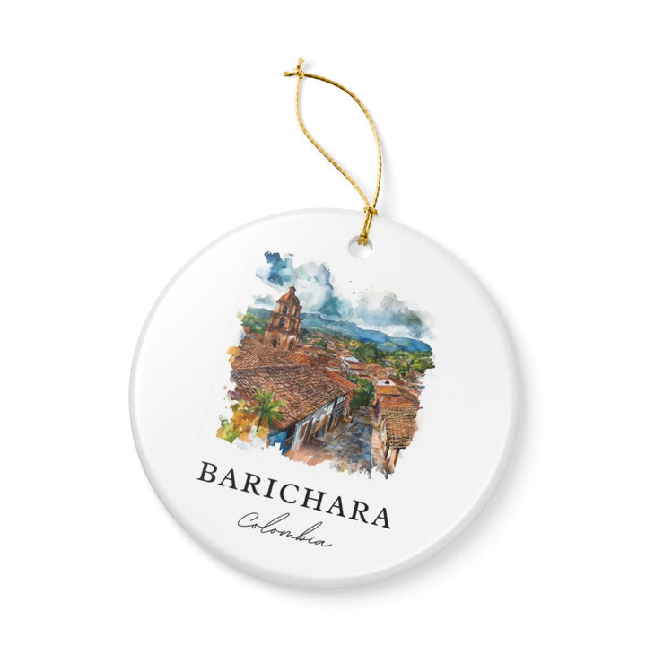 Barichara Colombia Ornament: Unique Barichara Souvenir, Barichara Colombia Xmas Decor, and Authentic Barichara Gift