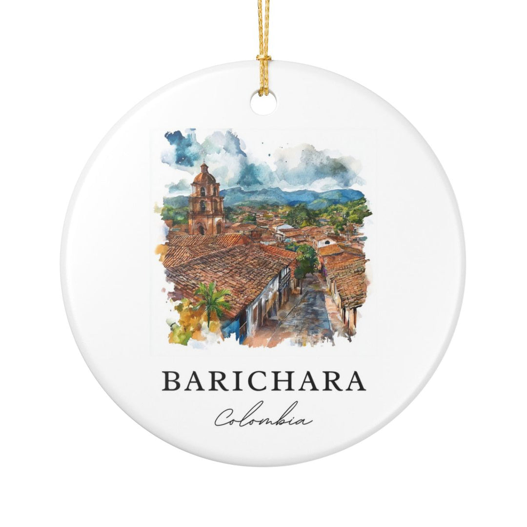 Barichara Colombia Ornament: Unique Barichara Souvenir, Barichara Colombia Xmas Decor, and Authentic Barichara Gift
