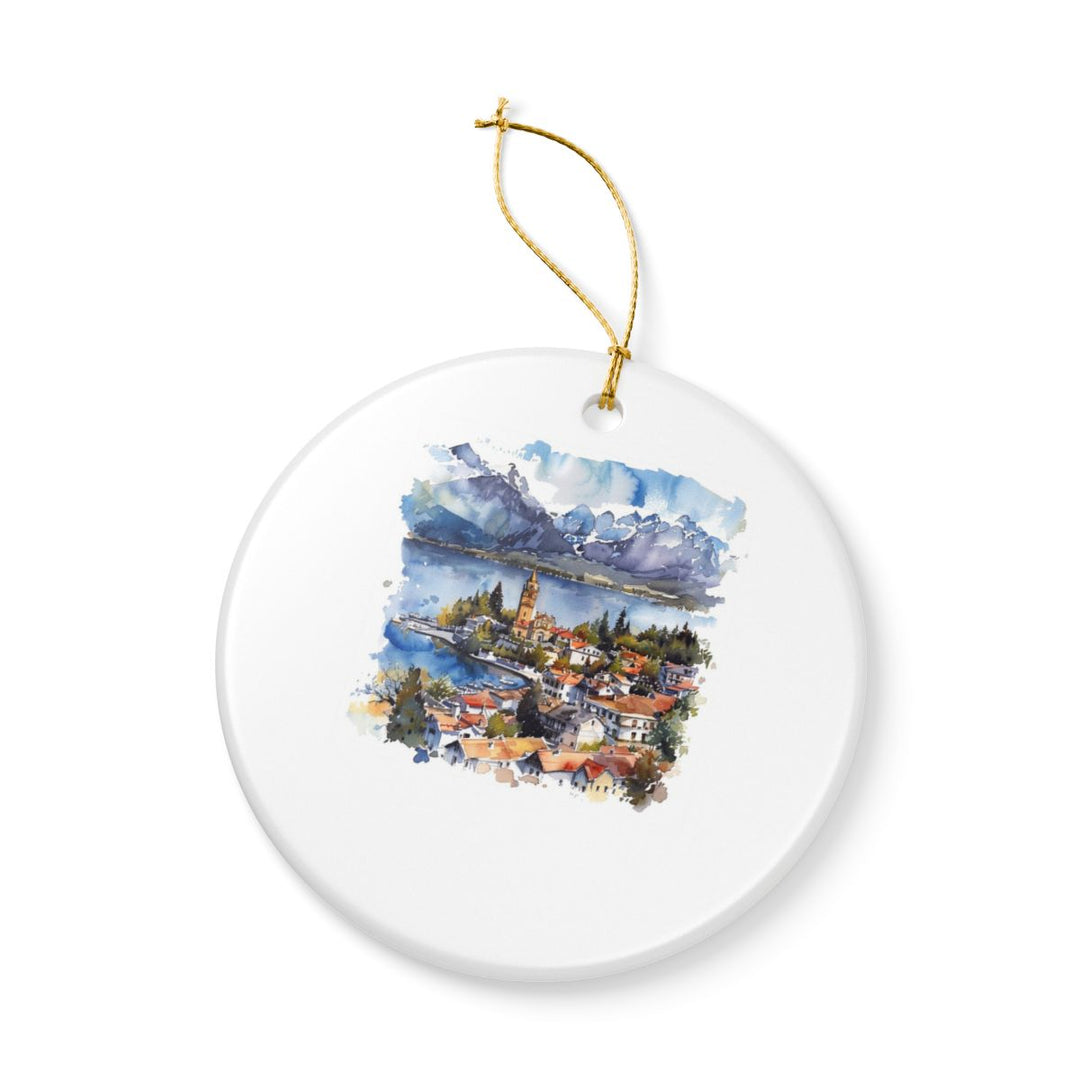 Bariloche Ornament: Unique Bariloche Souvenir, Bariloche Xmas Decor, and Authentic Bariloche Gift