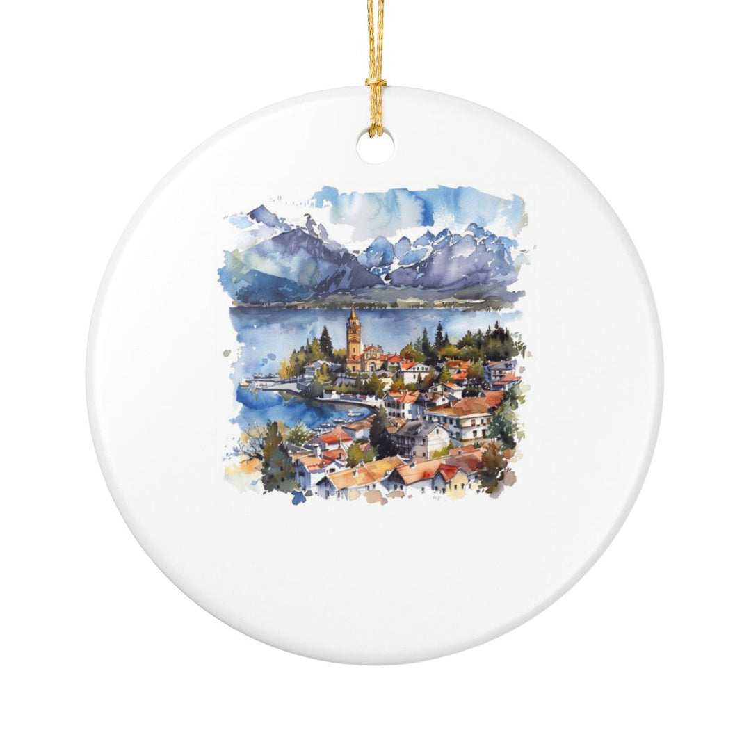 Bariloche Ornament: Unique Bariloche Souvenir, Bariloche Xmas Decor, and Authentic Bariloche Gift