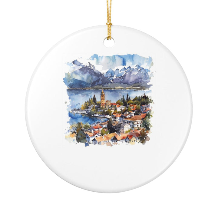 Bariloche Ornament: Unique Bariloche Souvenir, Bariloche Xmas Decor, and Authentic Bariloche Gift
