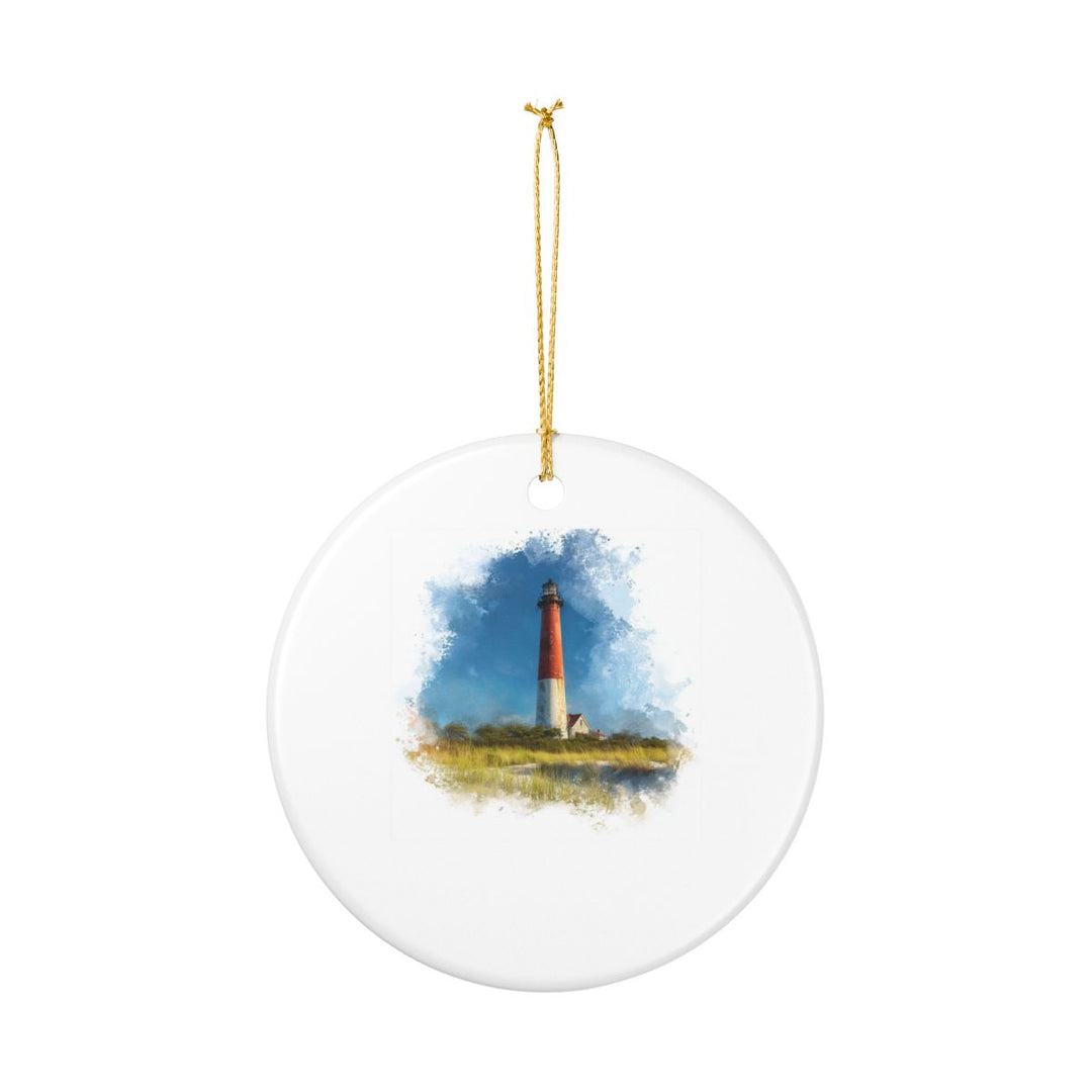 Barnegat Light Lbi Ornament: Unique Barnegat Light Lbi Souvenir, Barnegat Light Lbi Xmas Decor, and Authentic Barnegat Light Lbi Gift
