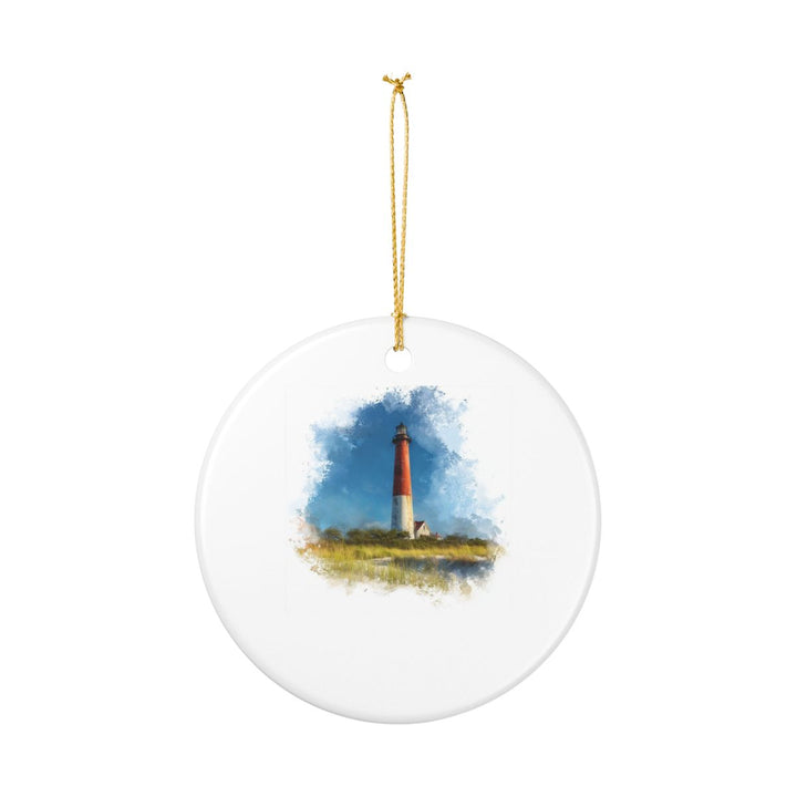Barnegat Light Lbi Ornament: Unique Barnegat Light Lbi Souvenir, Barnegat Light Lbi Xmas Decor, and Authentic Barnegat Light Lbi Gift