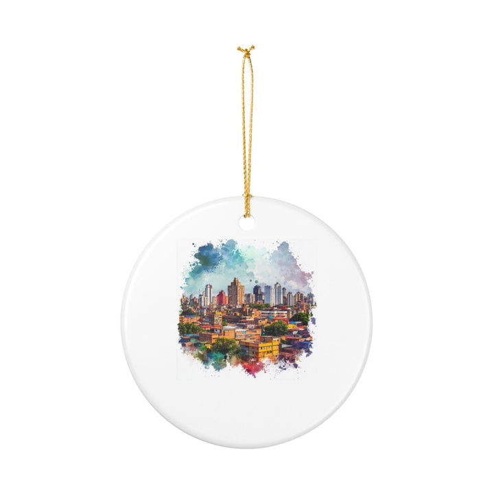 Barranquilla Ornament: Unique Barranquilla Souvenir, Barranquilla Xmas Decor, and Authentic Barranquilla Gift