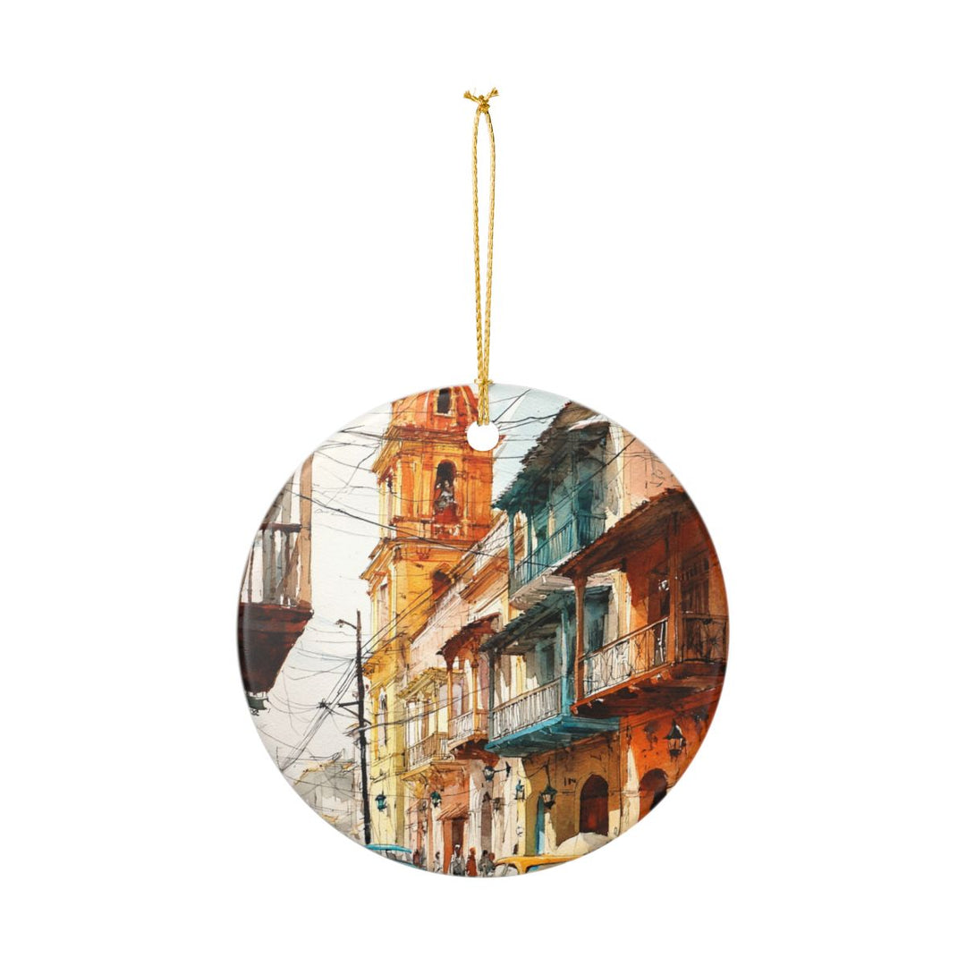 Barranquilla Ornament: Unique Barranquilla Souvenir, Barranquilla Xmas Decor, and Authentic Barranquilla Gift