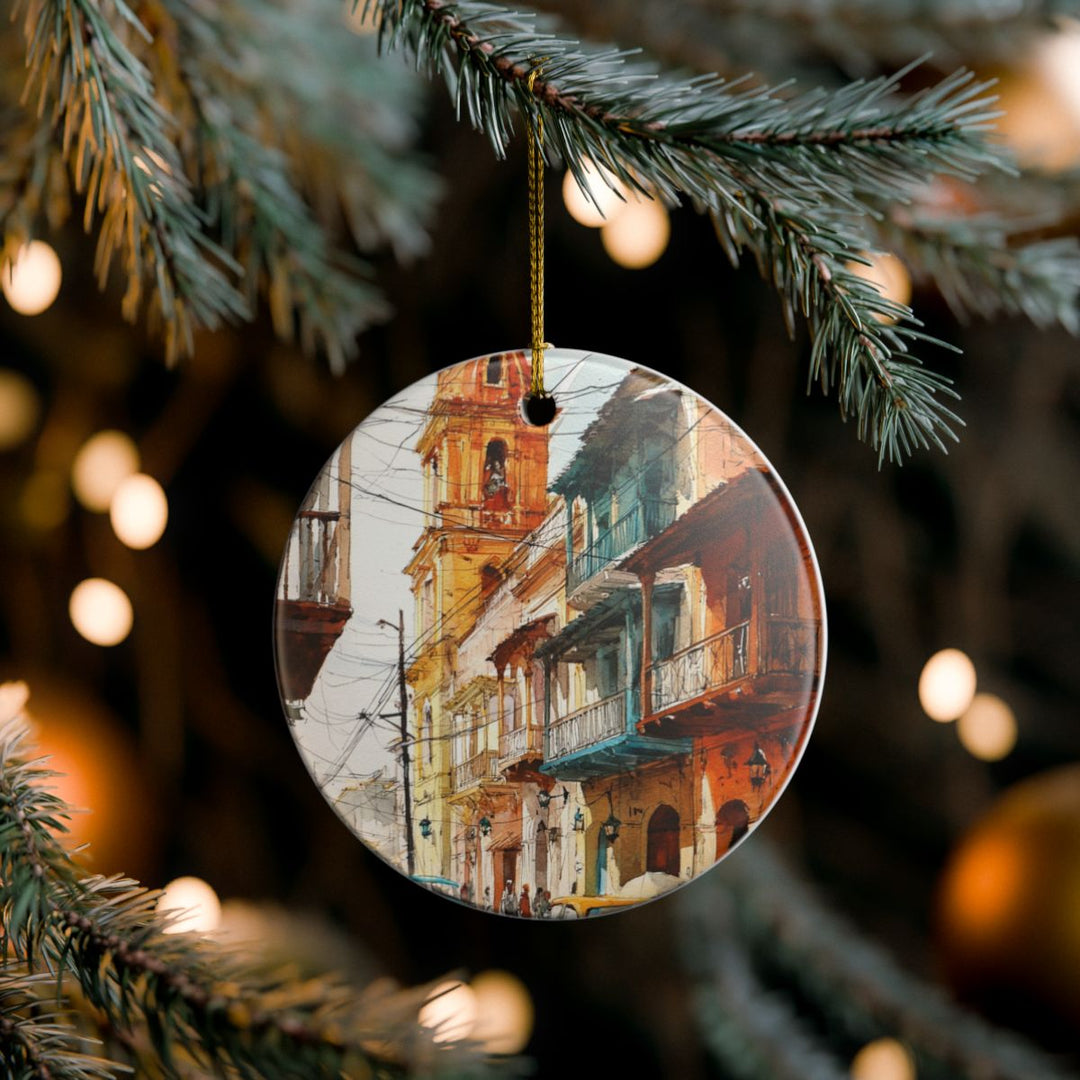 Barranquilla Ornament: Unique Barranquilla Souvenir, Barranquilla Xmas Decor, and Authentic Barranquilla Gift