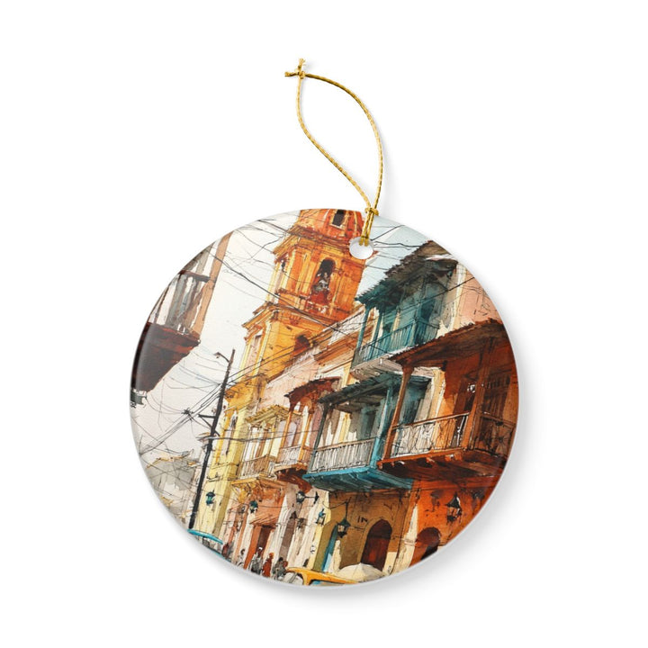 Barranquilla Ornament: Unique Barranquilla Souvenir, Barranquilla Xmas Decor, and Authentic Barranquilla Gift