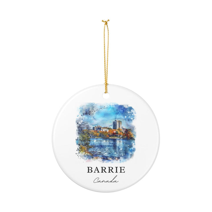 Barrie Canada Ornament: Unique Barrie Souvenir, Barrie Canada Xmas Decor, and Authentic Barrie Gift