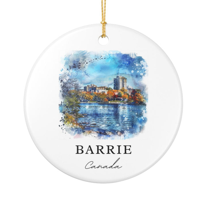 Barrie Canada Ornament: Unique Barrie Souvenir, Barrie Canada Xmas Decor, and Authentic Barrie Gift
