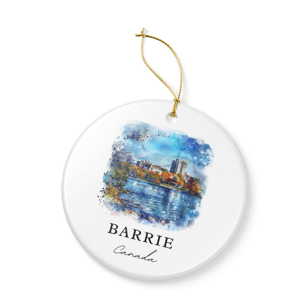 Barrie Canada Ornament: Unique Barrie Souvenir, Barrie Canada Xmas Decor, and Authentic Barrie Gift