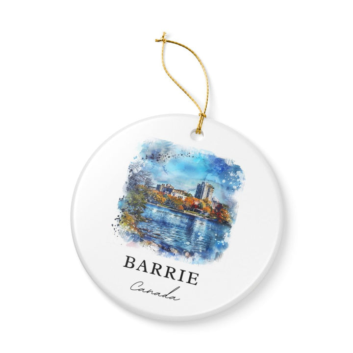 Barrie Canada Ornament: Unique Barrie Souvenir, Barrie Canada Xmas Decor, and Authentic Barrie Gift