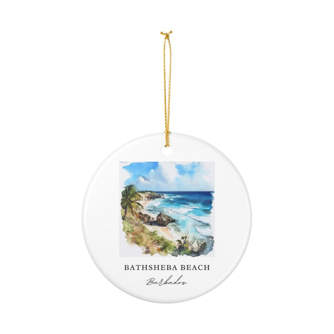 Bathsheba Aruba Ornament: Unique Bathsheba Aruba Souvenir, Bathsheba Aruba Xmas Decor, and Authentic Bathsheba Aruba Gift