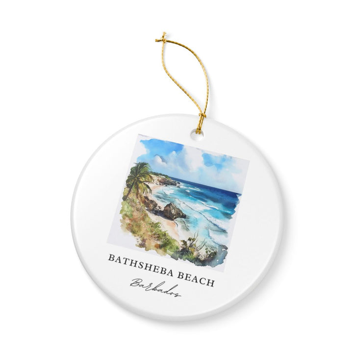 Bathsheba Aruba Ornament: Unique Bathsheba Aruba Souvenir, Bathsheba Aruba Xmas Decor, and Authentic Bathsheba Aruba Gift