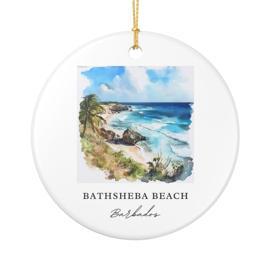 Bathsheba Aruba Ornament: Unique Bathsheba Aruba Souvenir, Bathsheba Aruba Xmas Decor, and Authentic Bathsheba Aruba Gift
